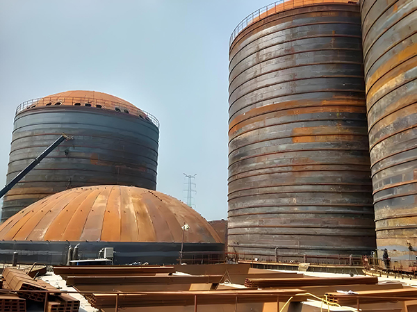 鼓楼焦粉钢板仓